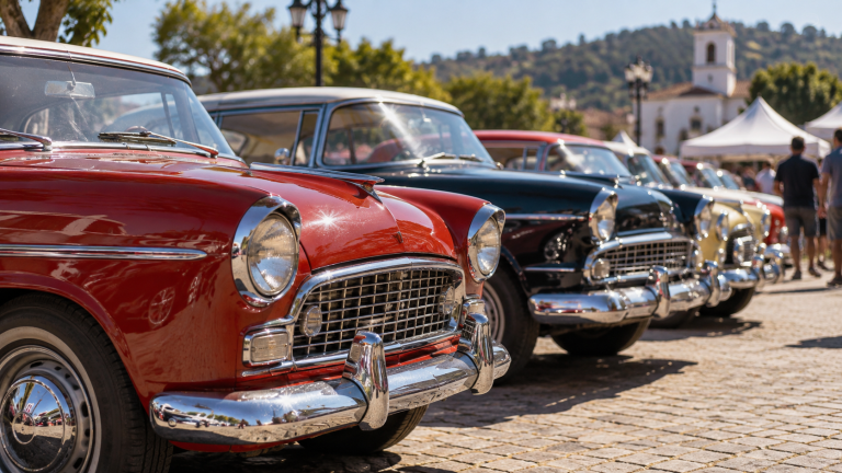 Guararema prepara 16º encontro de carros clássicos com exposição gratuita em outubro